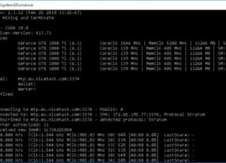 TT-Miner (TradeTec Miner) 2.1.12 Nvidia GPU Miner With MTP Suppprt for NiceHash