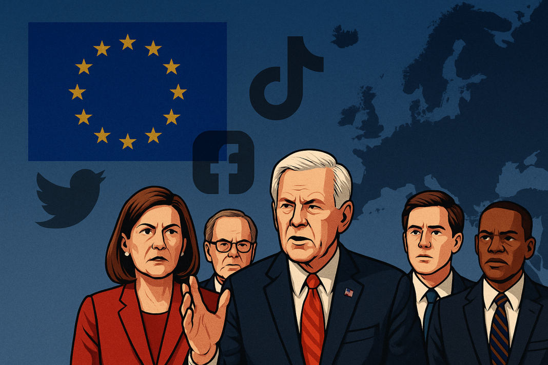 US Lawmakers Challenge European Tech Regulations Over Free Speech Concerns regulations