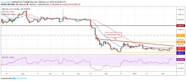Bitcoin, Ethereum, Ripple, Litecoin, EOS, Bitcoin Cash, TRON, Stellar, Binance Coin, Bitcoin SV: Price Analysis, Feb. 11