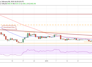 Bitcoin, Ripple, Ethereum, Litecoin, EOS, Bitcoin Cash, Tron, Stellar, Binance Coin, Bitcoin SV: Price Analysis, Feb. 8 BTC/USD
