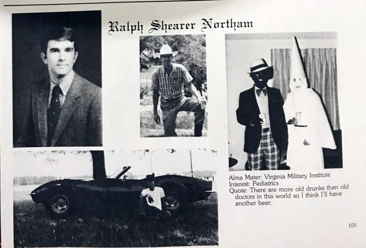 ralph northam racist yearbook photo