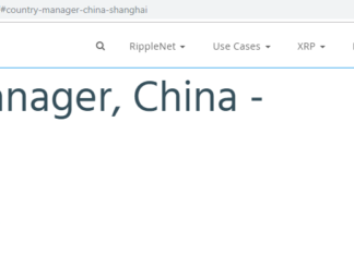 Ripple Launches New Branch in Shanghai, Hiring Country Manager Ripple Launches New Branch in Shanghai, Hiring Country Manager