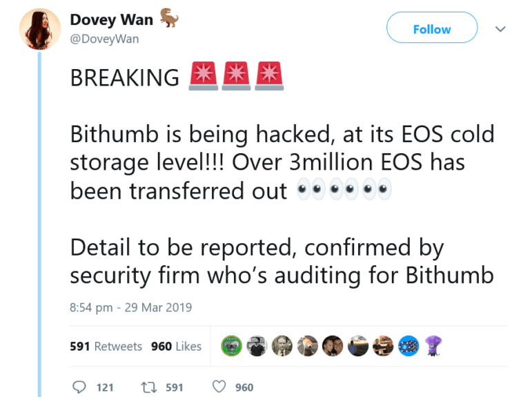 $13 Million in EOS, 20 Million XRP On the Move