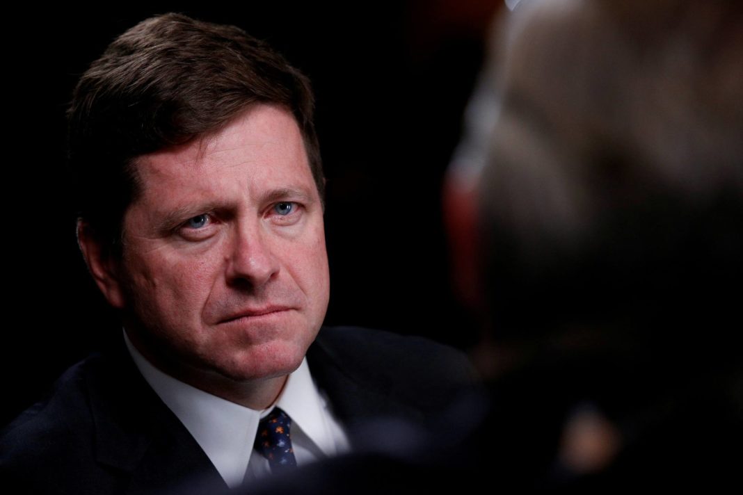 Jay clayton, SEC, bitcoin etf