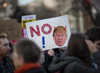 donald trump protest