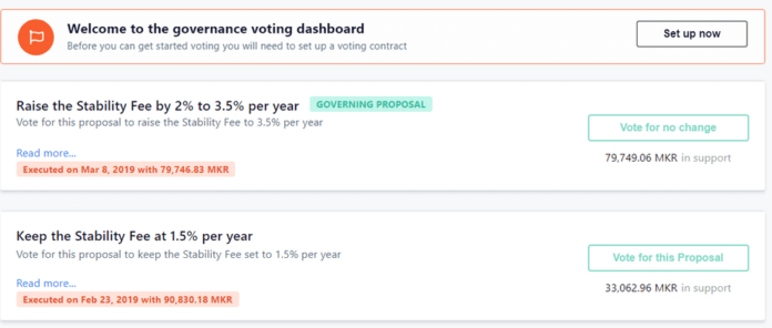 MakerDAO Votes to Raises Ethereum-backed Loan Interest Rate by 2.0 Percentage Points