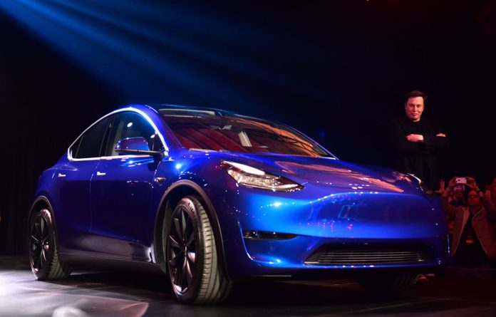 Elon Musk Tesla Model Y