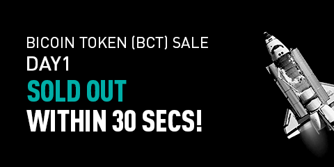 BitMart BCT Token Sold Out in 20 Seconds on the First Day