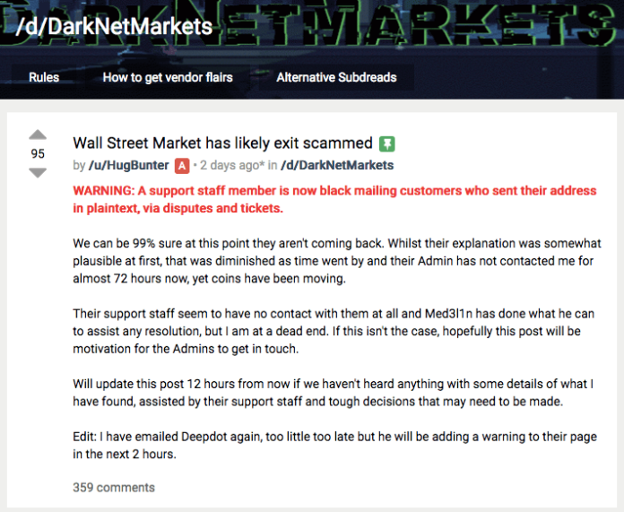 Suspicion Grows Over Dark-Web Market's $30 Million Crypto Theft Suspicion Grows Over Dark-Web Market's $30 Million Crypto Theft