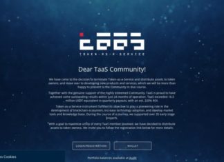 Token-as-a-Service (TaaS) Shuts Down - Distributes Assets to Token Owners
