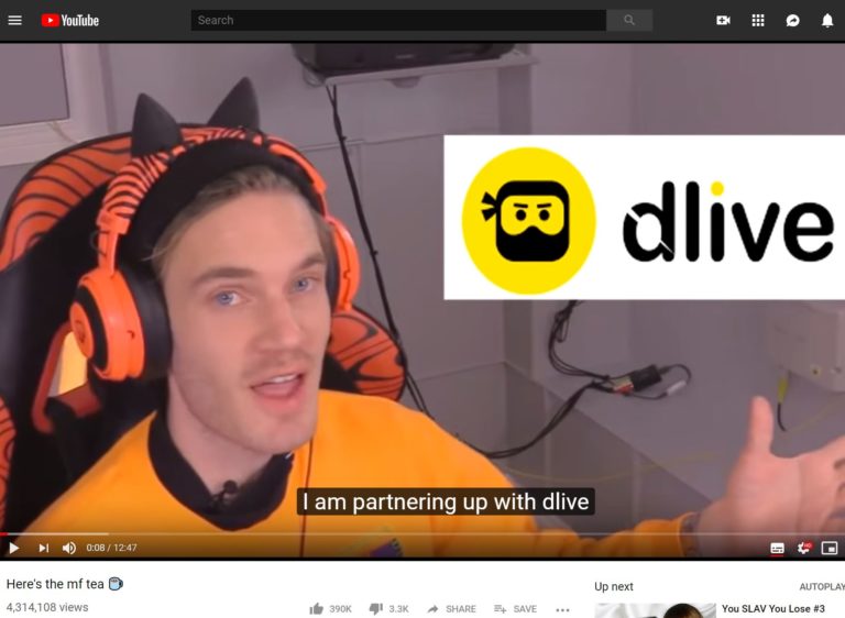 PewDiePie ditches YouTube