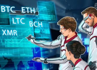 Top 5 Crypto Performers Overview: BTC, ETH, BCH, LTC and XMR