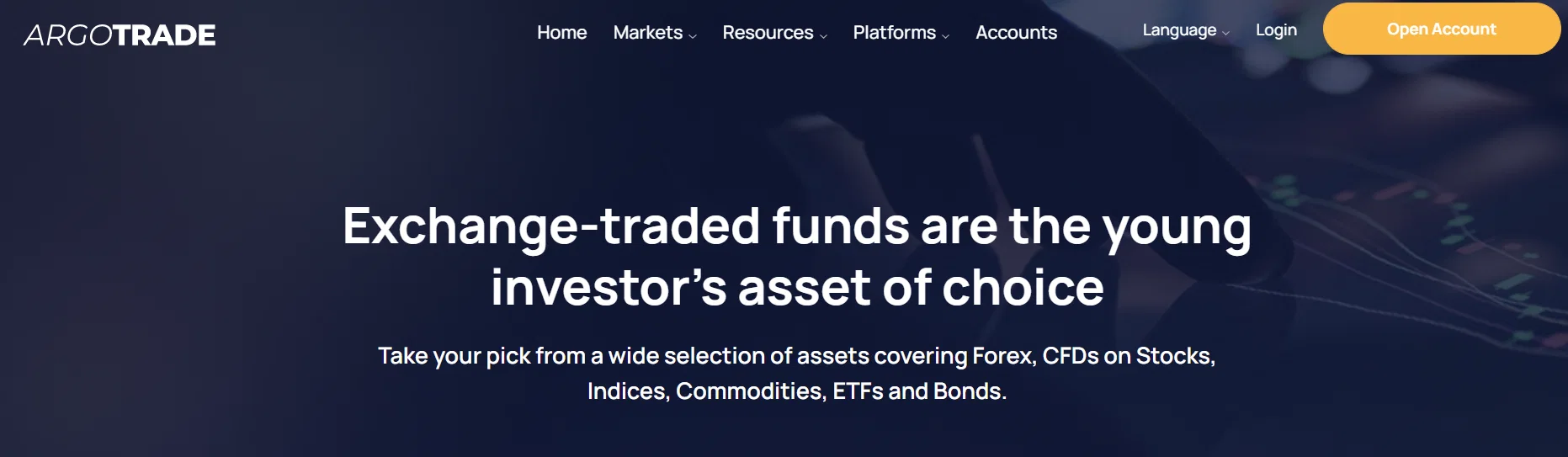 ArgoTrade ETFs trading