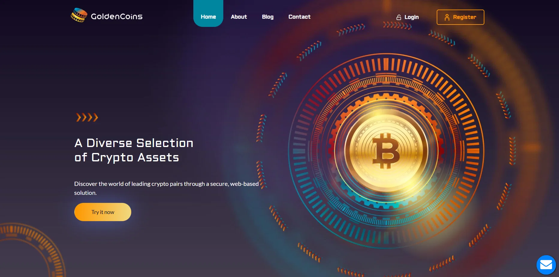GoldenCoins platform