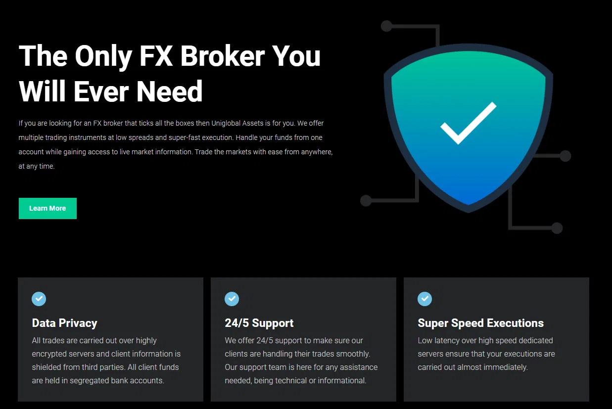UniGlobal Assets and FX trading