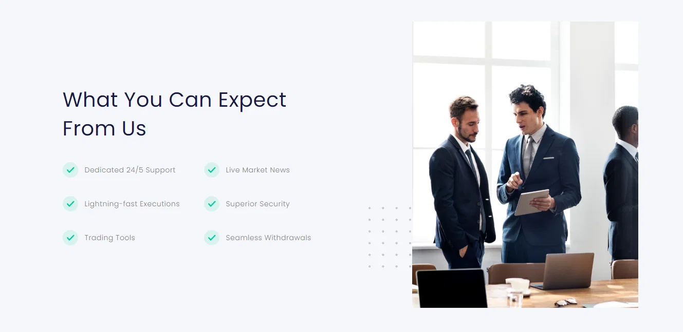 UniGlobal Invest trading features