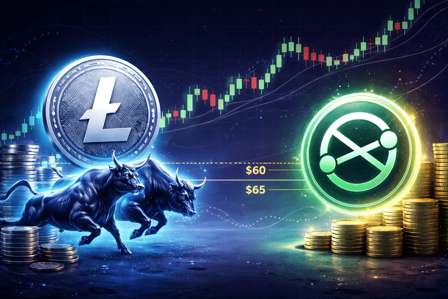 Litecoin Bulls Watch Support At 60 To 65 As ONDO Cools After Parabolic Run
